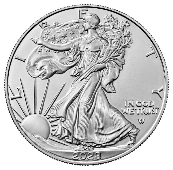 1 Unze American Eagle 2023 Silbermünze