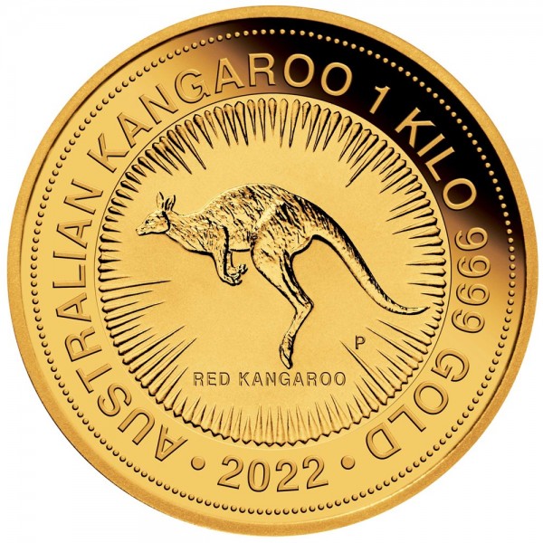 1kg Goldmünze Känguru Nugget 2022