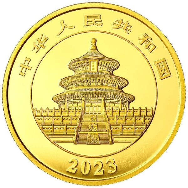 50g Gold China Panda 2023