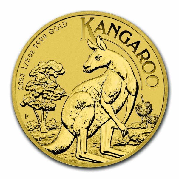 1/2 Unze Gold Känguru Nugget 2023
