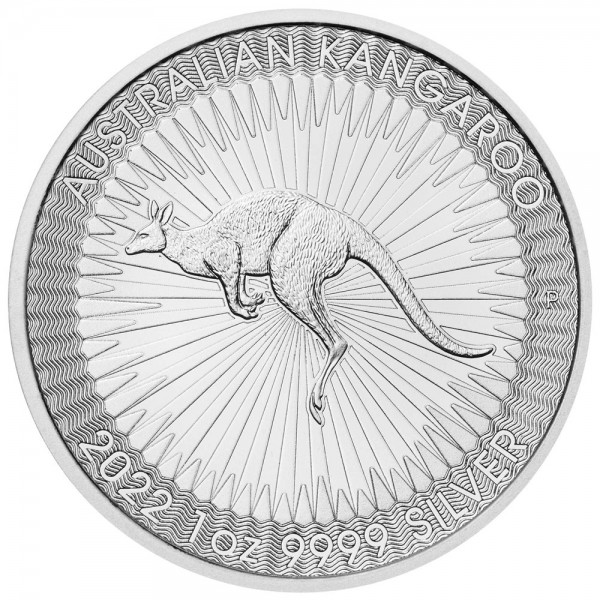 1 Unze Australian Kangaroo Silber 2022 (Perth Mint)