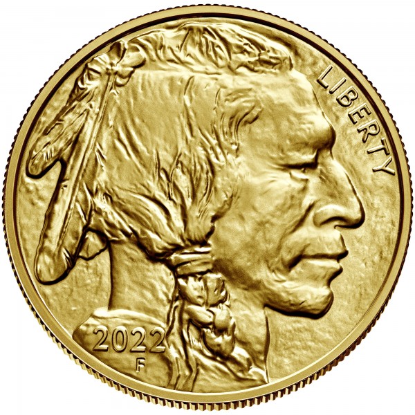 1 Unze American Buffalo 2022 Goldmünze