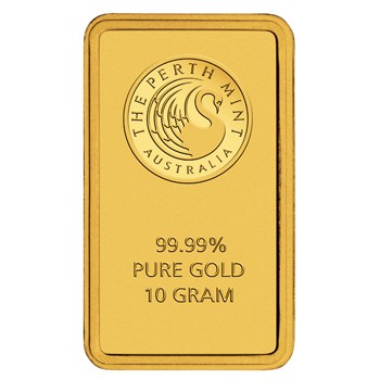 10g Goldbarren Perth Mint