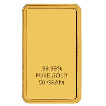 50g Goldbarren - Verschiedene Hersteller