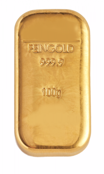 100g Goldbarren - Verschiedene Hersteller