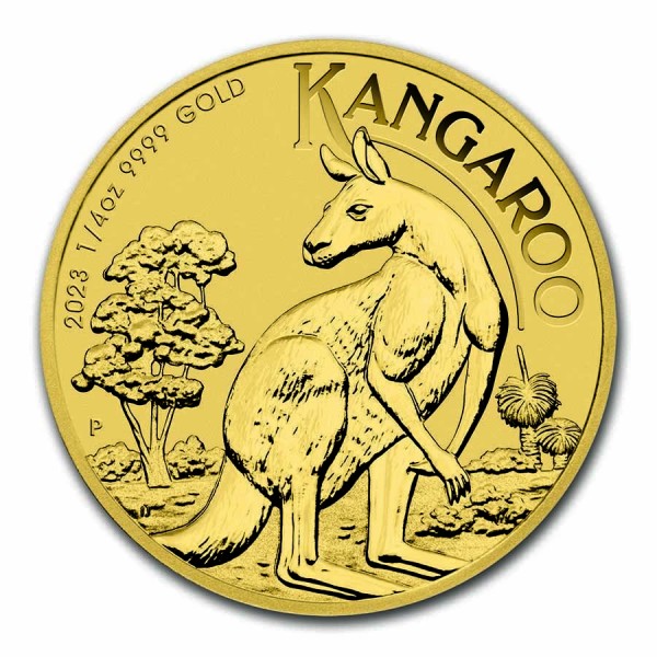 1/4 Unze Gold Känguru Nugget 2023