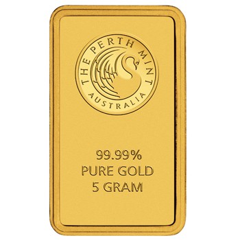 5g Goldbarren Perth Mint
